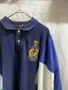 Polo Ralph Lauren ドッキングポロシャツ y2k rugby