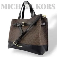 極美品✨ マイケルコース エミリア サッチェル スモール 2WAY ハンドバッグ