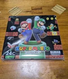 【新品 未使用 未開封】スーパーマリオ 色鉛筆 24色セット