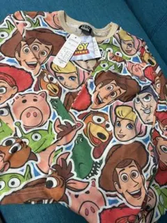 ★美品★【110】　セットアップ　パジャマ　トイ・ストーリー　総柄