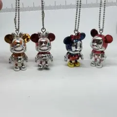 ディズニー ミッキー ミニー キラキラ キーホルダー