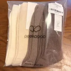 peekaboo 靴下【6号】4足セット