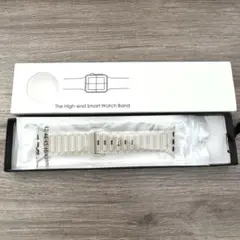 コンパチブル アップルウォッチ バンド シリコン アイボリー