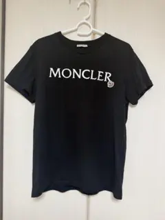 MONCLER 立体刺繍ロゴ ワッペンTシャツ 24SSブラック Mのサムネイル