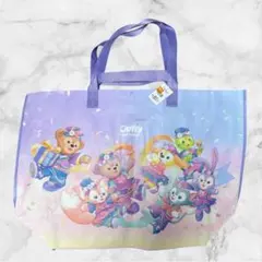 新品 M 香港 ディズニーランド 限定 20周年ショッピングバッグ ダッフィー