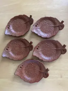 南部鉄器　銘々皿・茶托5枚