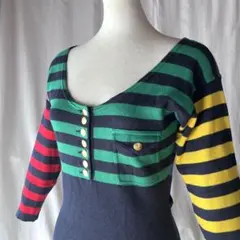 Jc De Castelbajac/knit dress/VTG