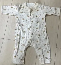 ユニクロ長袖　春秋向け　リス柄カバーオール　70〜80cm