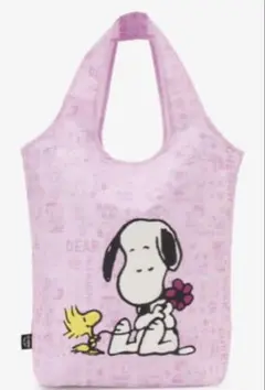 ☆Afternoon Tea☆保冷ショッピングラップバッグPEANUTS☆ピンク