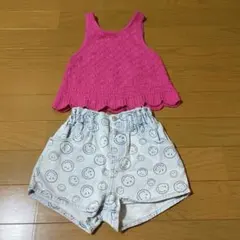 zarababy トップス＆ショートパンツ 80～90cm 2点セット