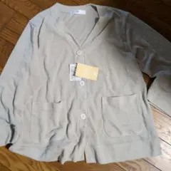 新品タグ付きルームウェアカーディガン