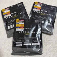 新品LuLuLun HYDRA-F-MASK 7枚入り、3袋セット まとめ売り