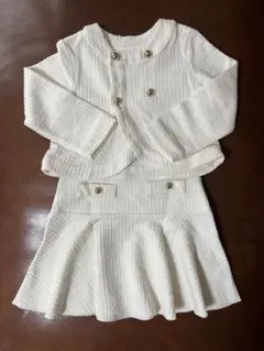 ZARA kids セットアップ ホワイト