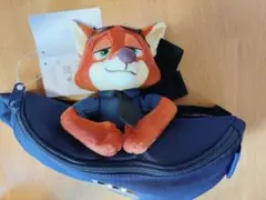 新品タグ付き★ズートピア ニック ボディバッグ ウエストポーチ　ディズニーストア