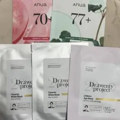 Anua Dr. twenty project フェイスマスク　パック　アヌア