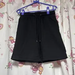 H&M ハーフパンツ 黒