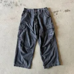 00s PIKO ワイド デニム パンツ カーゴパンツ 極太 y2kのサムネイル