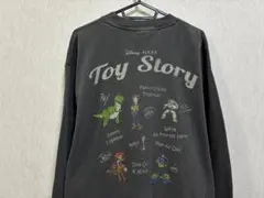Disney PIXAR トイストーリー スウェット トレーナー ブラック