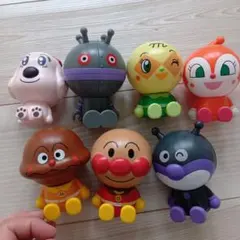 バンダイ カプキャラ おっきなアンパンマンマスコット 7体セット