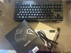 【中古】Logicool G-PKB-002＆交換スイッチア【リニア】静音