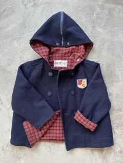 レトロなファミリアコート 110cm （ファミリアのベスト付）