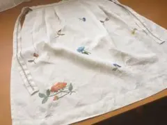 刺繍エプロンスカートハンドメイドのサムネイル