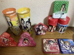 けいおん! ローソンコラボ　缶ケース うちわ