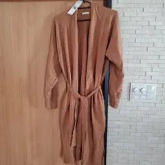 GU ウォッシャブルロングカーディガン