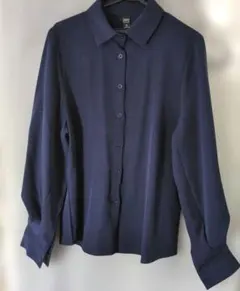 Dazy 長袖シャツ ネイビー XL