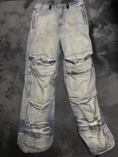 DIESEL D-DAYETZ-S A17317 0ABDF ワイドデニムカーゴのサムネイル