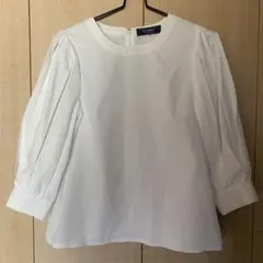 11 エムズグレイシー　タックスリーブ　ブラウス　42