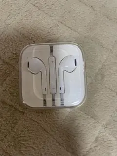 【良品！】Apple EarPods ホワイト　透明ケース有り　未使用品