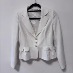 ホワイト テーラードジャケット