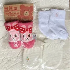 ベビーソックス ミトンセット