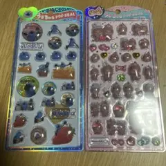 うるちゅるポップシール　2点