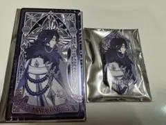 原神 霜痕与権焔シリーズ パンタローネ(富者) 缶バッジ カード