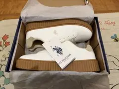 U.S. POLO ASSN. スニーカー ホワイト 未使用のサムネイル