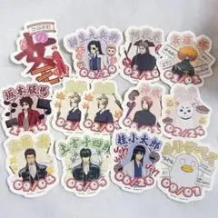 銀魂 モバイルステッカーコレクション 土方 桂 エリザベス 神威 神楽