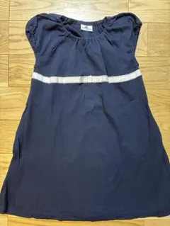 ★ペアレンツドリーム　紺色半袖ワンピース　120サイズ★