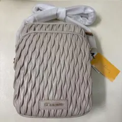 LA BAGAGERIE ショルダーバッグ　新品未使用　シープレザー