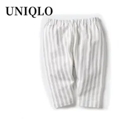 UNIQLOユニクロリラックスフィットレギンスストライプパンツ80cm