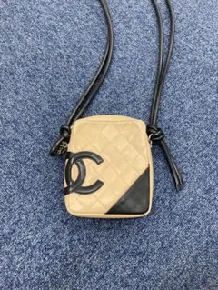 ヴィンテージ　シャネル CHANEL カンボンライン ショルダーバッグ 美品