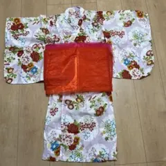 女児　セパレート浴衣　１２０センチ