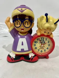 未使用 Dr.スランプ アラレちゃん おしゃべりめざまし時計 Dr.スランプアラレちゃん ガッちゃん 目覚まし時計 置時計 おしゃべり
