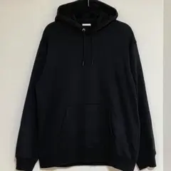 GU•スウェットパーカー•黒•XL•裏起毛