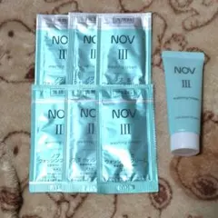 NOVⅢ ウォッシングクリーム 3g×6包 15g×1本