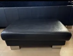 BoConcept ボーコンセプトオットマンのみ送料込黒本革