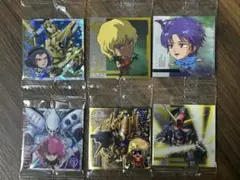ガンダム　ウエハースシール　6枚セット