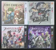 【ソフト単品】ファイアーエムブレム　覚醒・if（白夜・暗夜）・エコーズ　4点 ソフト単品】ファイアーエムブレム 覚醒・if（白夜・暗夜）・エコーズ
