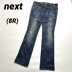 y2k next スタッズ仕様　ストレートデニム　8R archive 00sのサムネイル